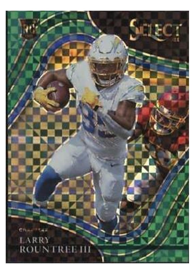 2021 Panini Select Base Set Larry Rountree III Green #395 card