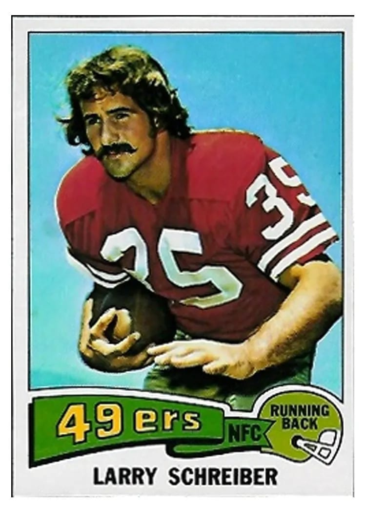 1975 Topps Larry Schreiber #58 card