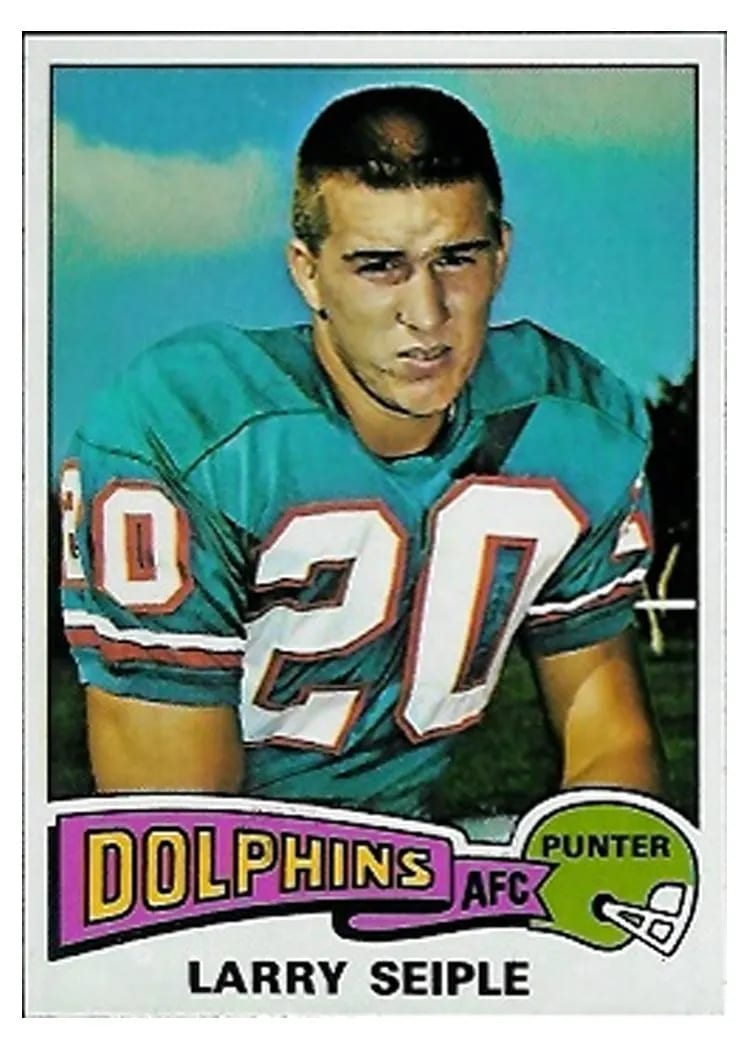 1975 Topps Larry Seiple #22 card