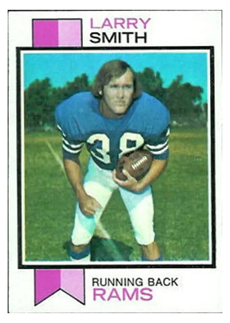1973 Topps Larry Smith #504 card