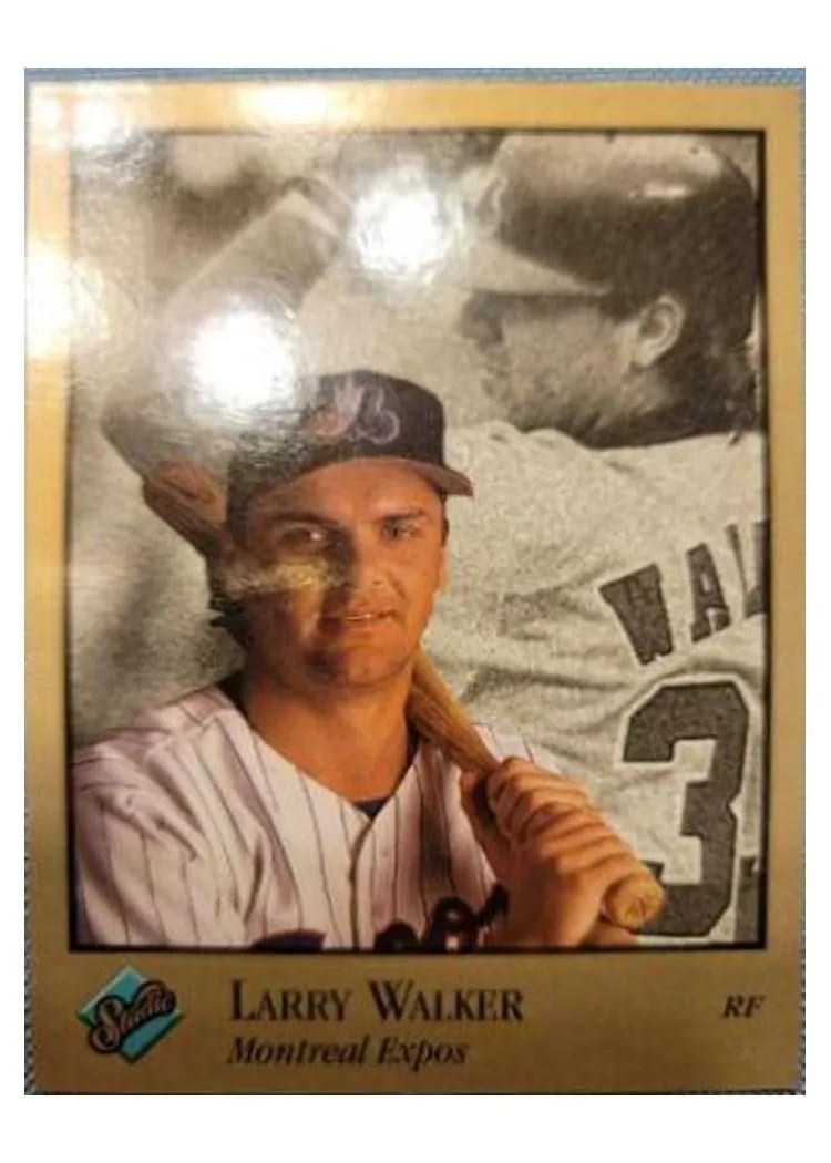 1992 Studio Larry Walker #59 card