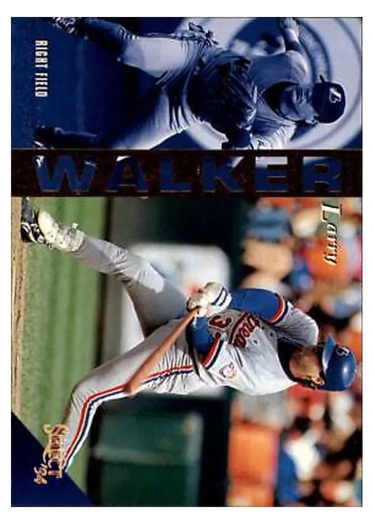 1994 Select Larry Walker #18 card