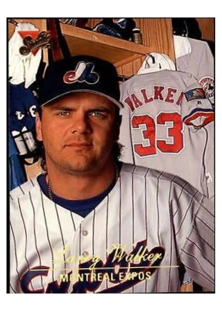 1994 Studio Larry Walker #80 card