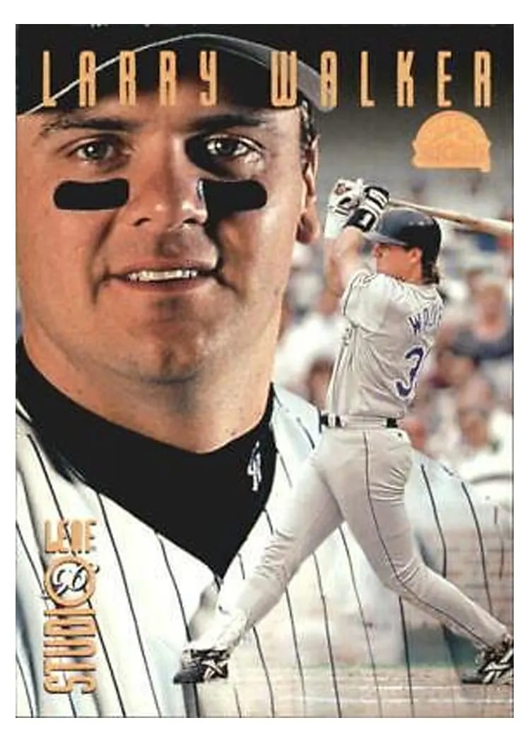1996 Studio Larry Walker #78 card