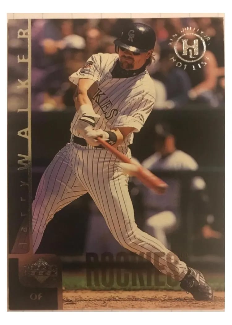 1998 Upper Deck Base Set Larry Walker #11 card