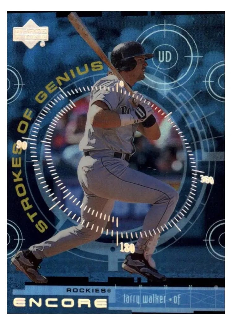1999 Upper Deck Encore Larry Walker #178 card