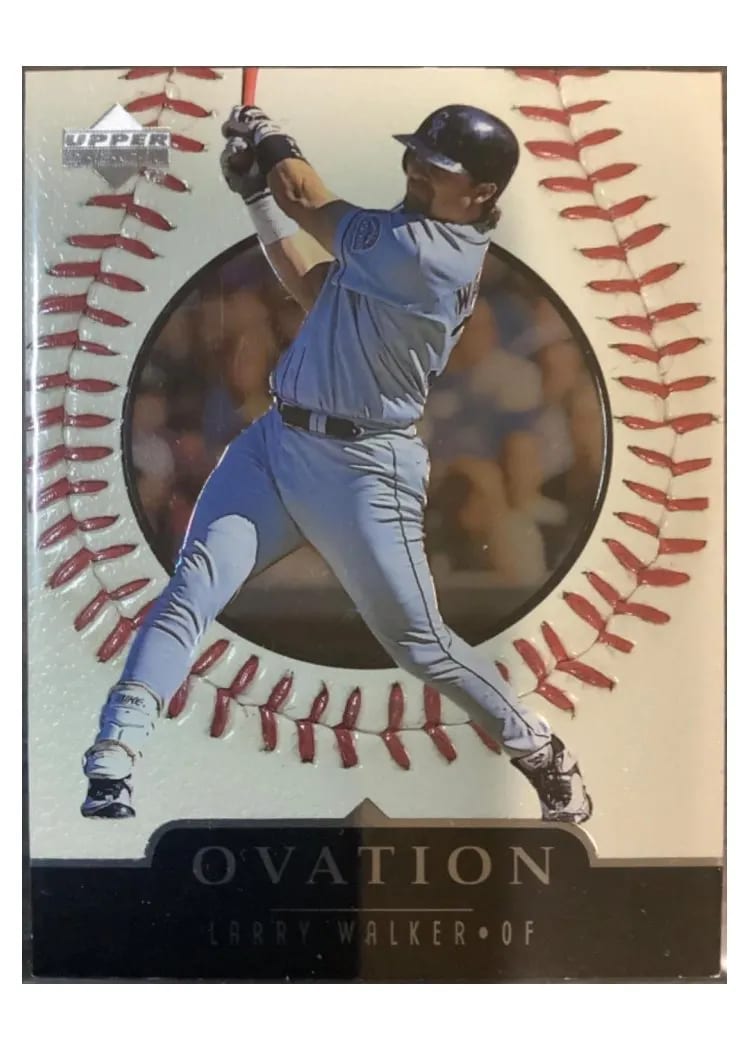 1999 Upper Deck Ovation Larry Walker #5 card