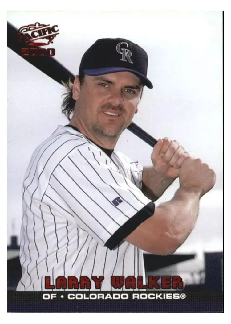 2000 Pacific Larry Walker #154 card