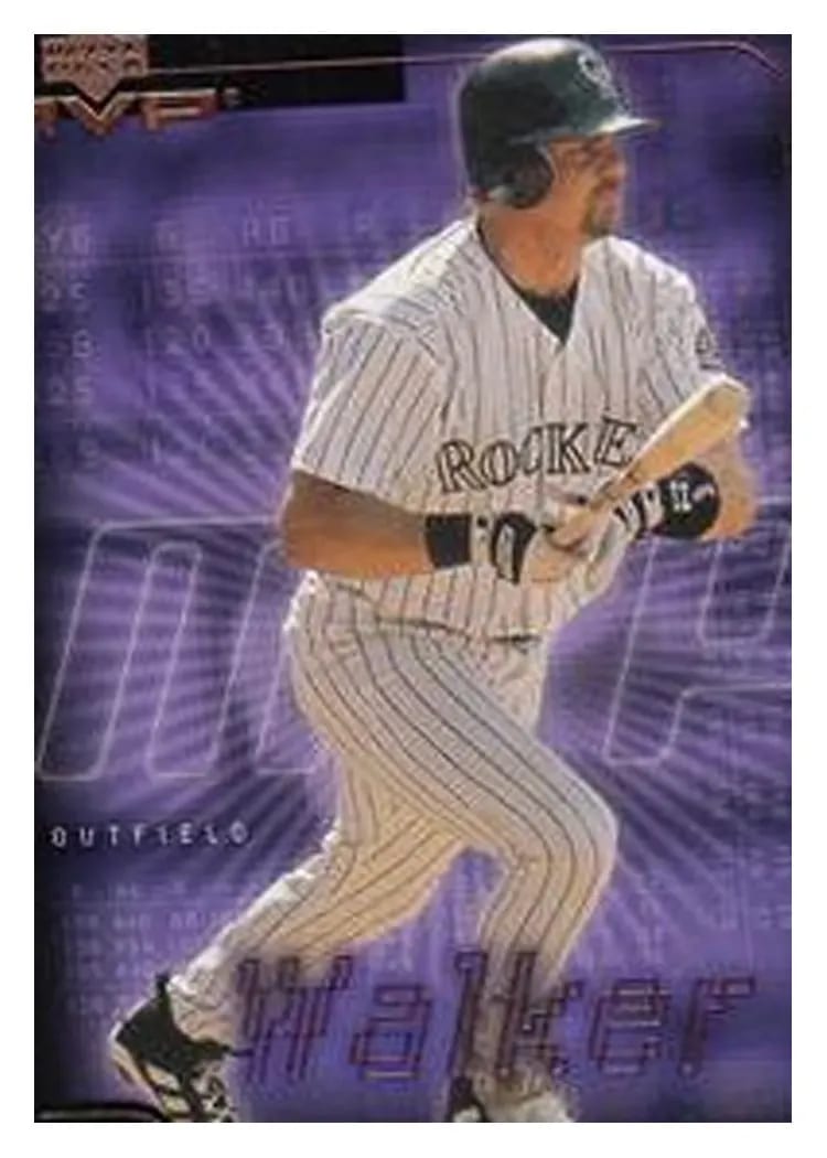 2002 Upper Deck MVP Larry Walker #285 card