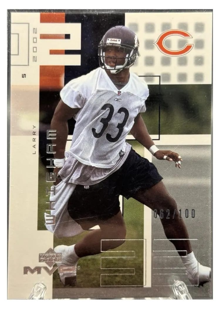 2002 Upper Deck MVP Larry Whigham #43 card