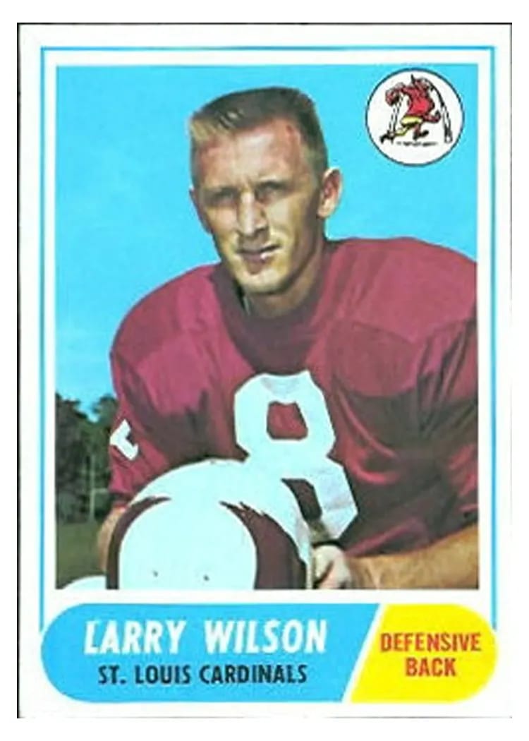 1968 Topps Larry Wilson #164 card
