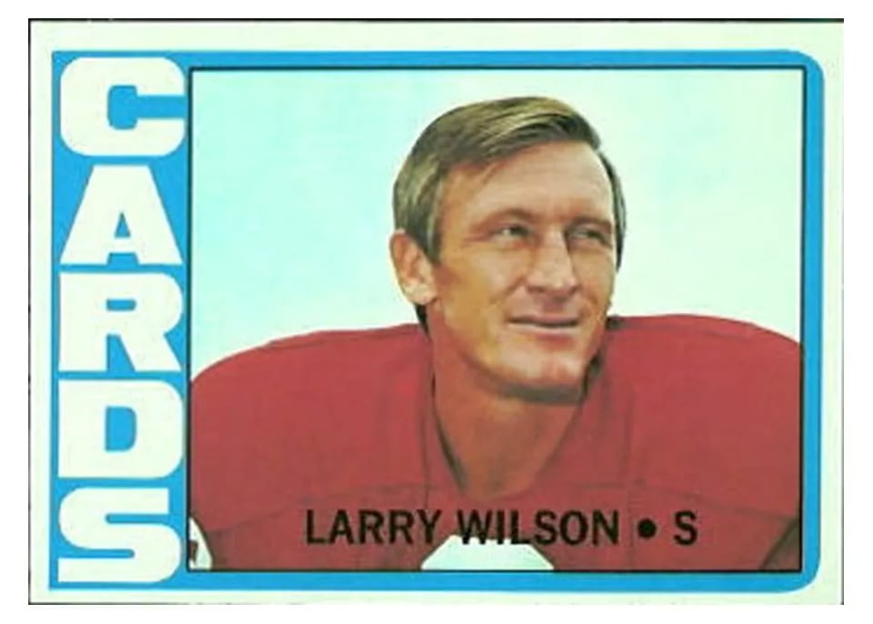 1972 Topps Larry Wilson #205 card
