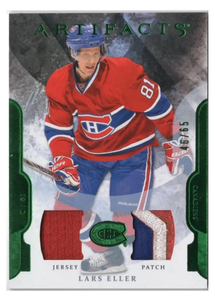 2011 Upper Deck Artifacts Lars Eller #36 card