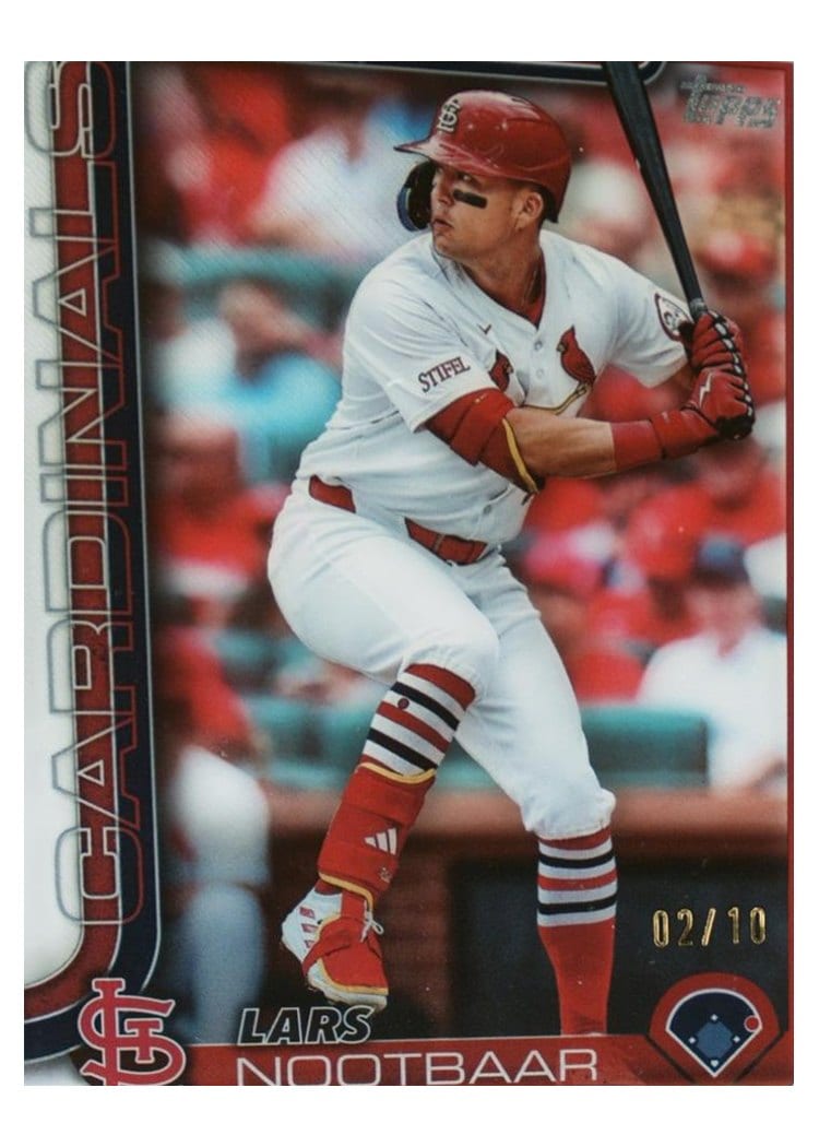 2025 Topps Base Set Lars Nootbaar #203 card