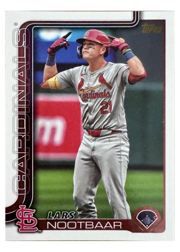 2025 Topps Base Set Lars Nootbaar #203 card