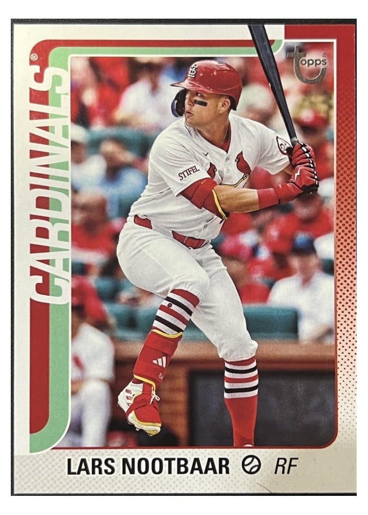 2025 Topps Base Set Lars Nootbaar #203 card