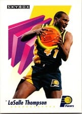 1991-92 SkyBox Base Set LaSalle Thompson #119