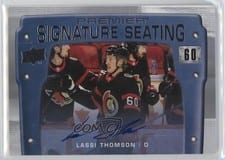 2021-22 Upper Deck Premier Premier Signature Seats Lassi Thomson #PSS-LT card