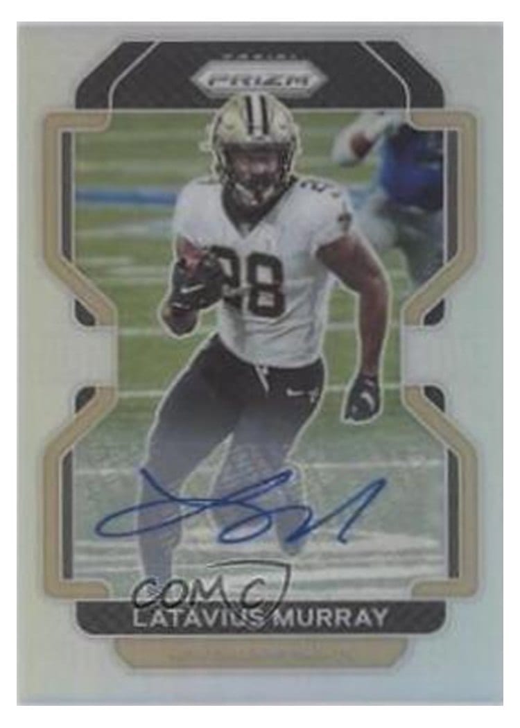 2021 Panini Prizm Base Set Latavius Murray #305 card