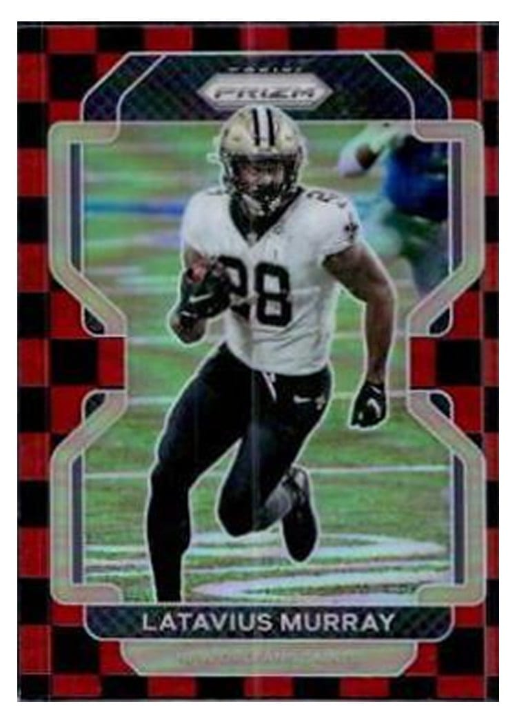 2021 Panini Prizm Base Set Latavius Murray #305 card