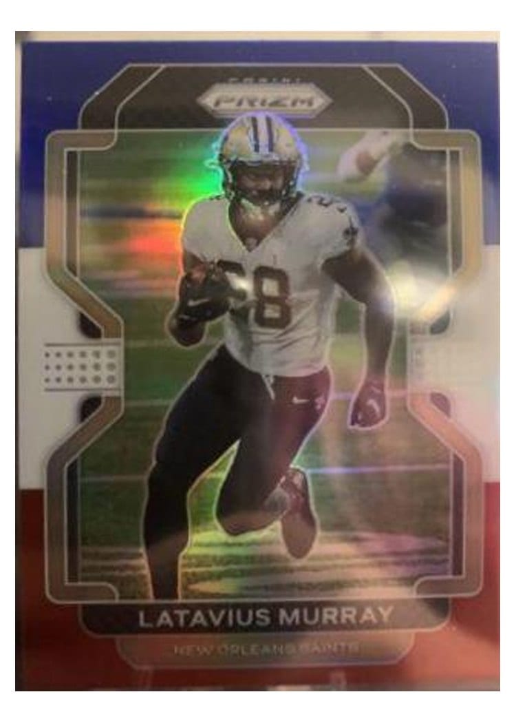 2021 Panini Prizm Base Set Latavius Murray #305 card