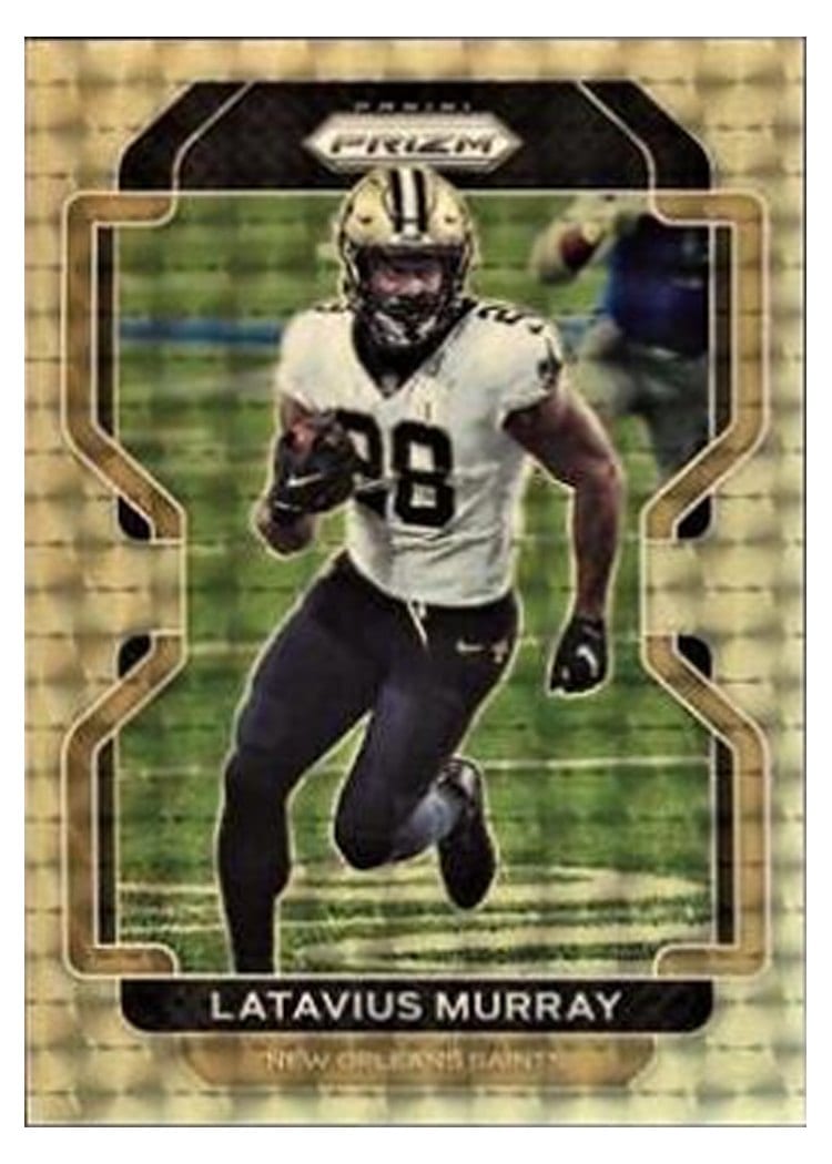 2021 Panini Prizm Base Set Latavius Murray #305 card