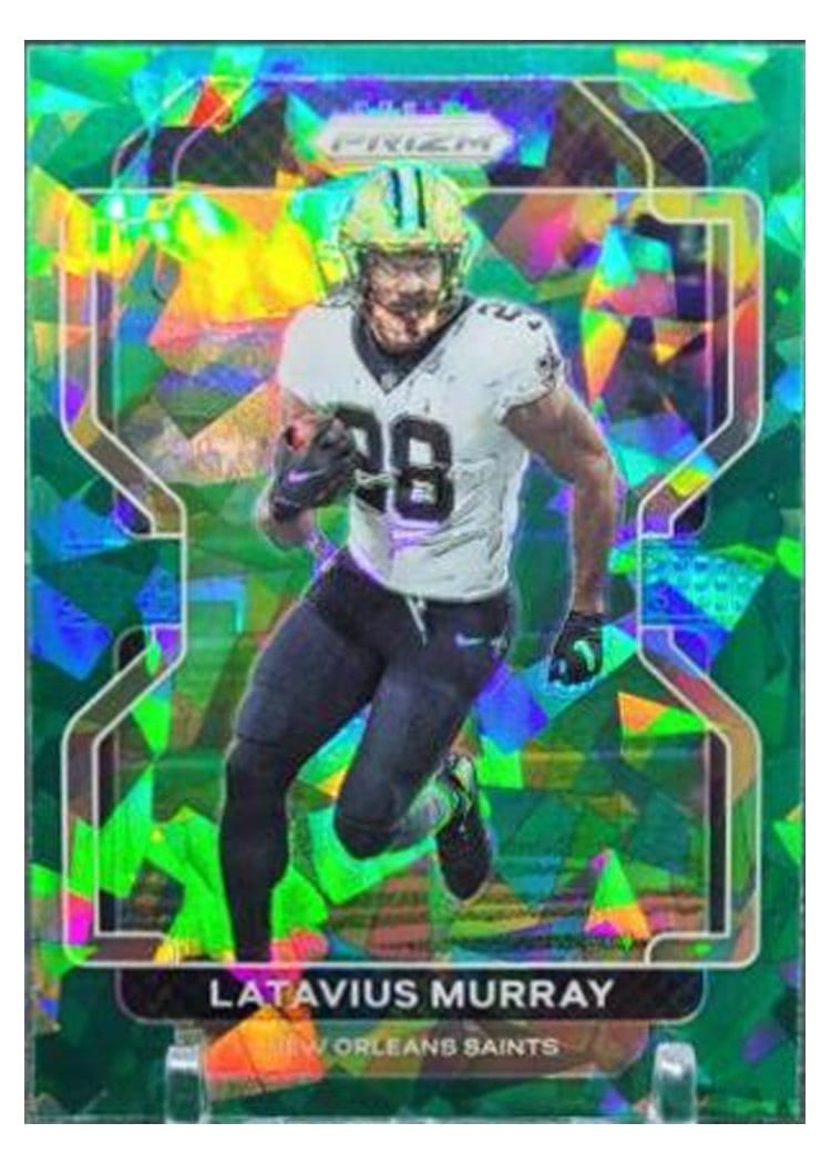 2021 Panini Prizm Base Set Latavius Murray #305 card