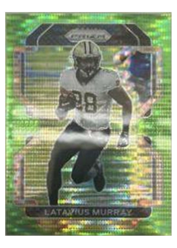 2021 Panini Prizm Base Set Latavius Murray #305 card