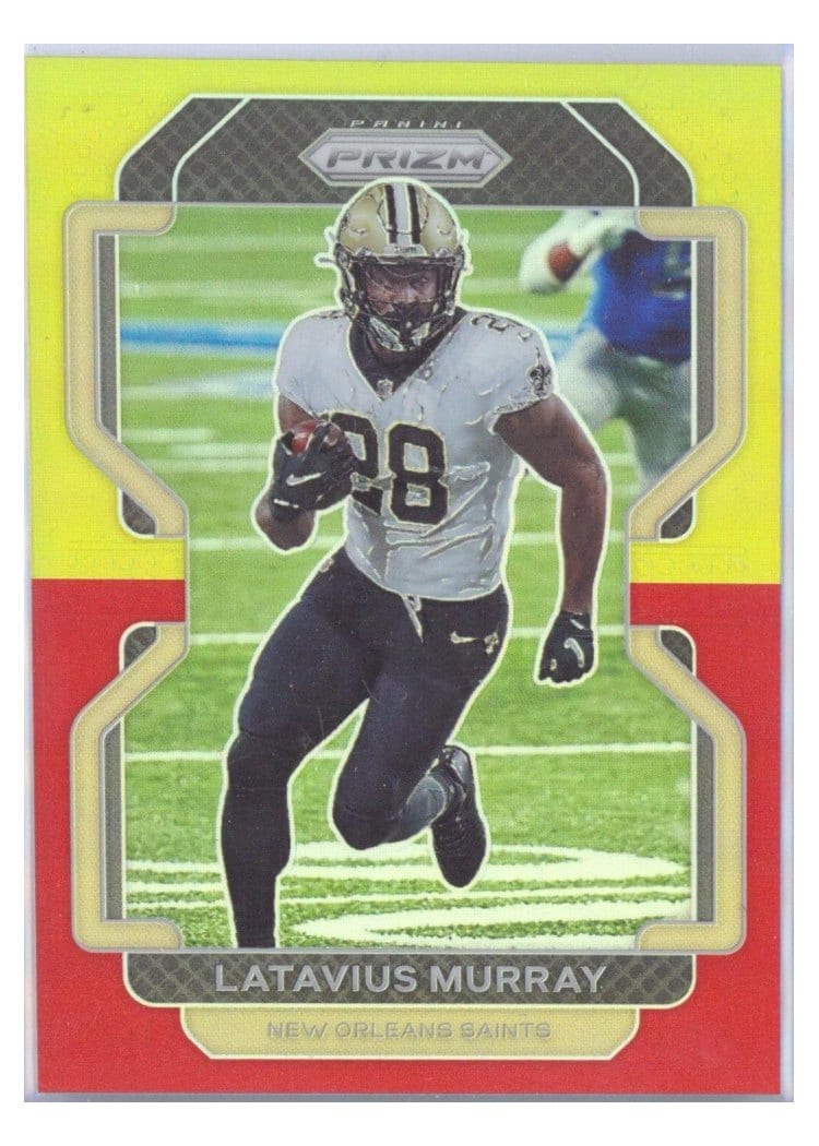 2021 Panini Prizm Base Set Latavius Murray #305 card