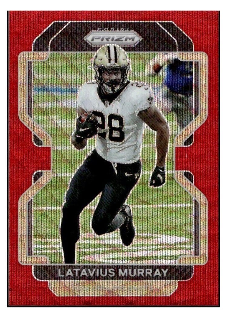 2021 Panini Prizm Base Set Latavius Murray #305 card
