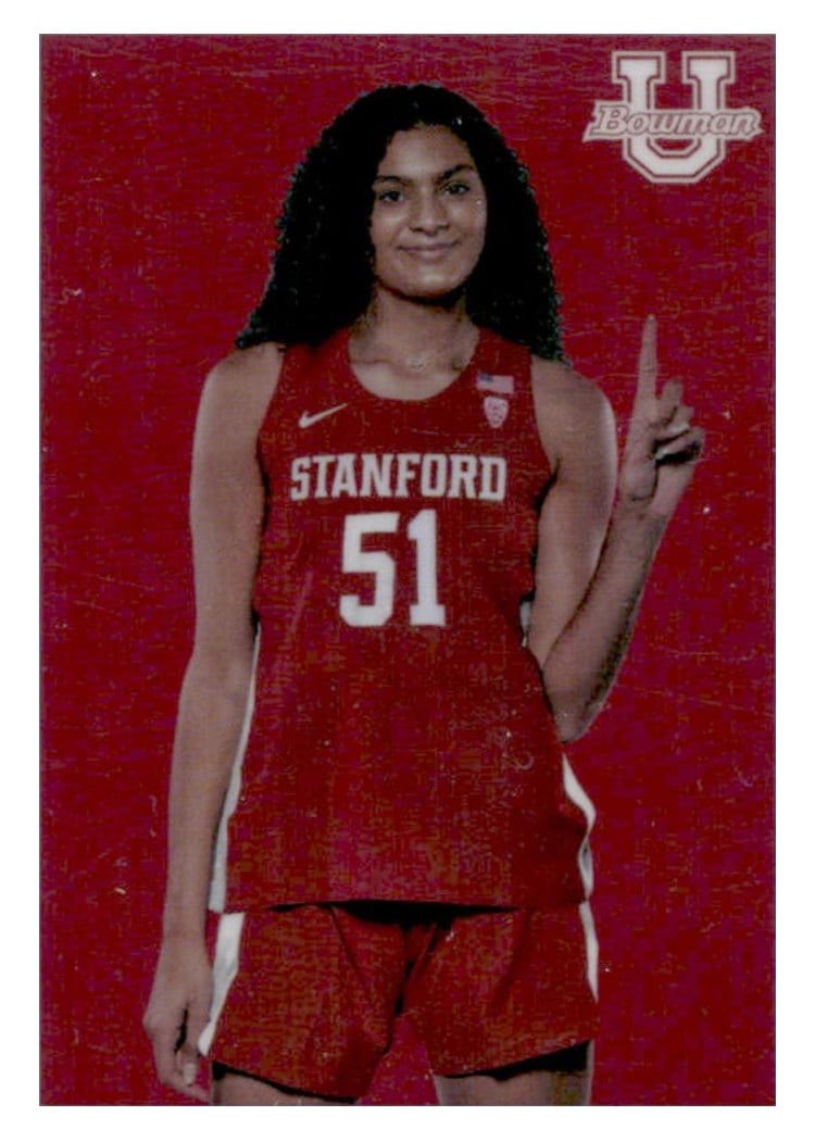 2022-23 Bowman University Chrome 2009 Bowman Lauren Betts #09B-23 card