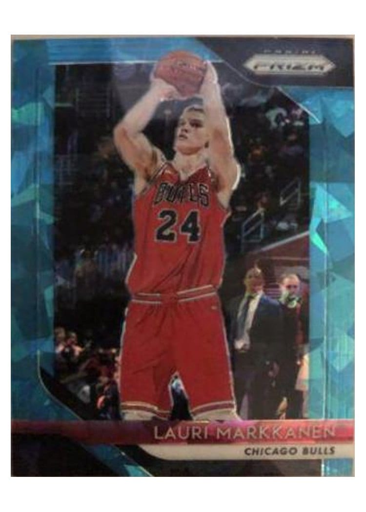 2018-19 Panini Prizm Base Set Lauri Markkanen #110 card