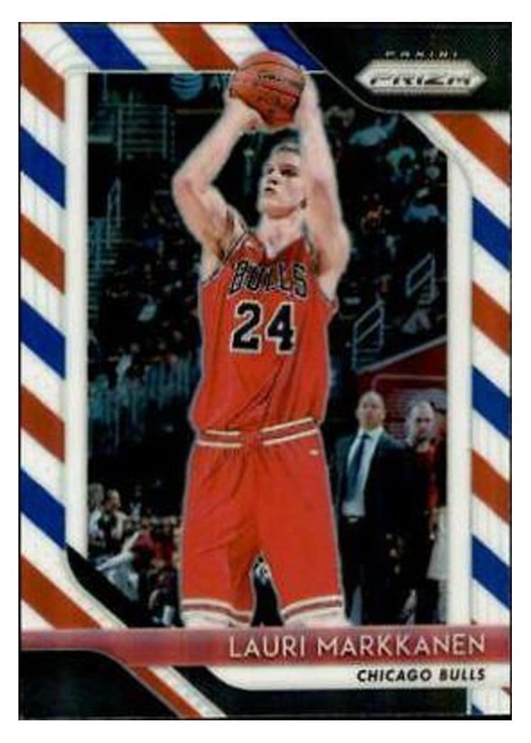 2018-19 Panini Prizm Base Set Lauri Markkanen #110 card