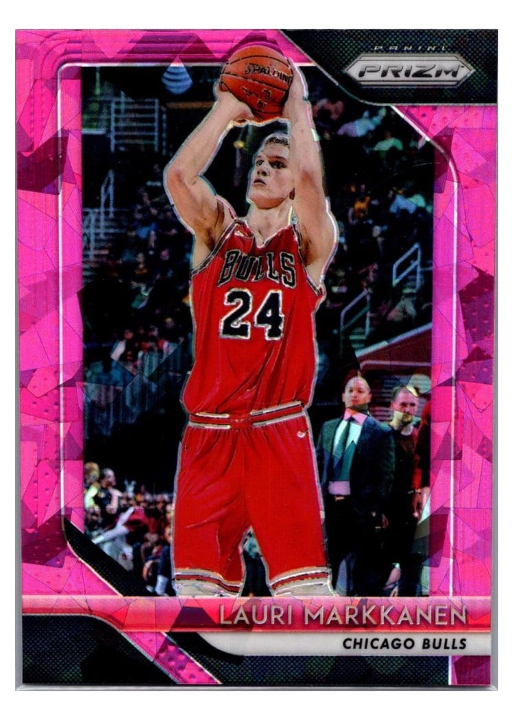 2018-19 Panini Prizm Base Set Lauri Markkanen #110 card
