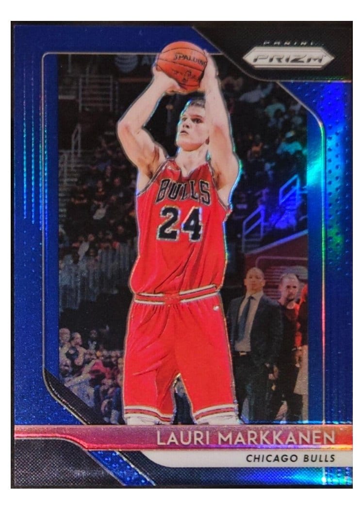 2018-19 Panini Prizm Base Set Lauri Markkanen #110 card