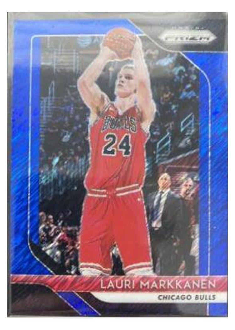 2018-19 Panini Prizm Base Set Lauri Markkanen #110 card