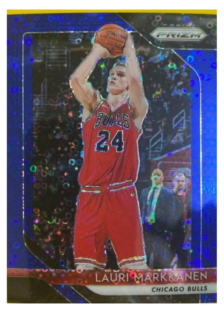 2018-19 Panini Prizm Base Set Lauri Markkanen #110 card