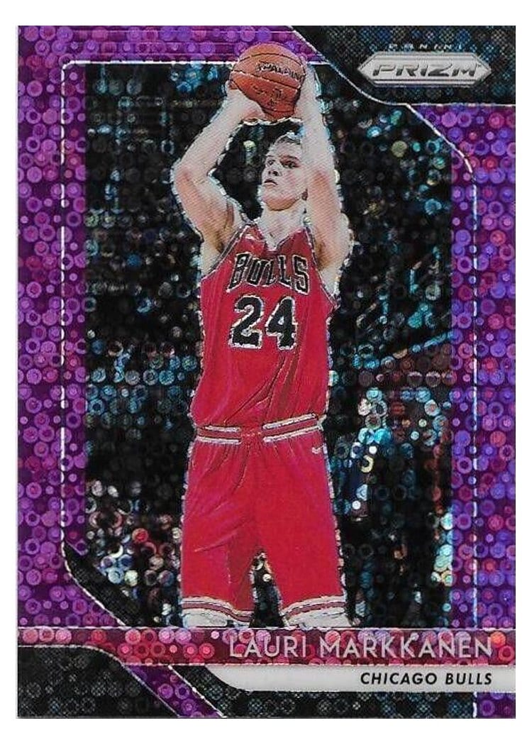 2018-19 Panini Prizm Base Set Lauri Markkanen #110 card