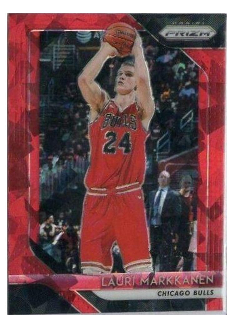 2018-19 Panini Prizm Base Set Lauri Markkanen #110 card