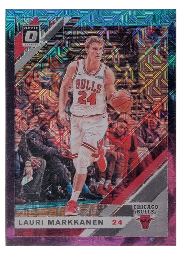 2019-20 Donruss Optic Base Set Lauri Markkanen #84 card