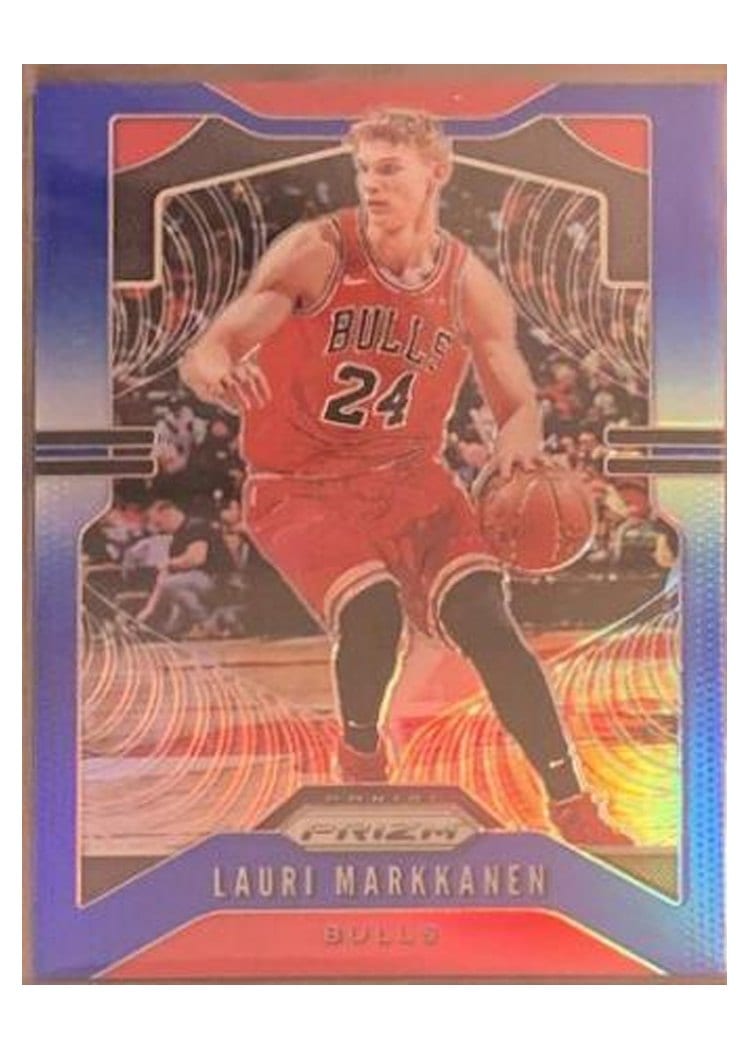 2019-20 Panini Prizm Base Set Lauri Markkanen #63 card