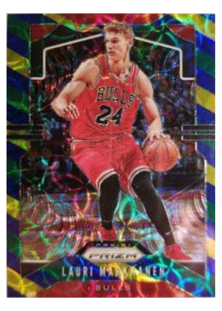 2019-20 Panini Prizm Base Set Lauri Markkanen #63 card