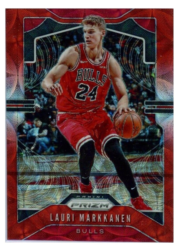 2019-20 Panini Prizm Base Set Lauri Markkanen #63 card