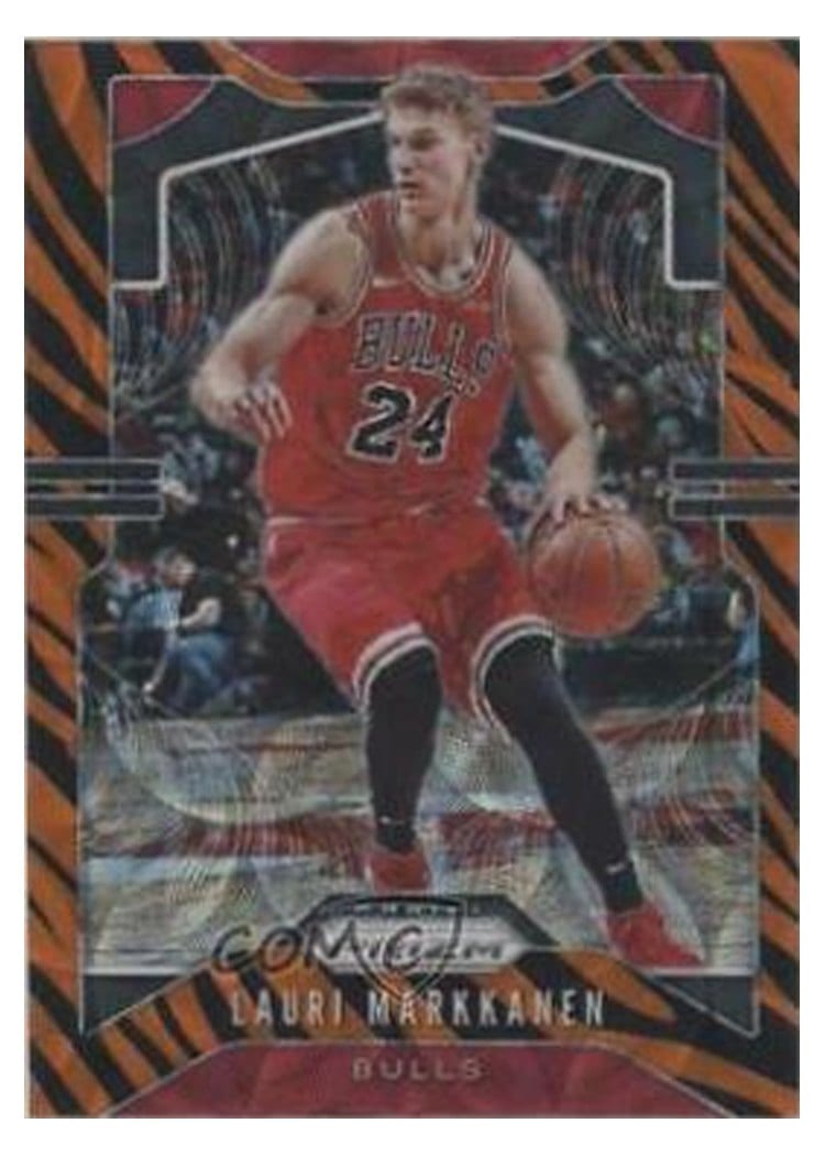 2019-20 Panini Prizm Base Set Lauri Markkanen #63 card