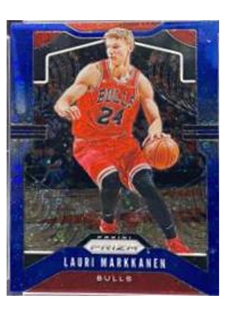 2019-20 Panini Prizm Base Set Lauri Markkanen #63 card