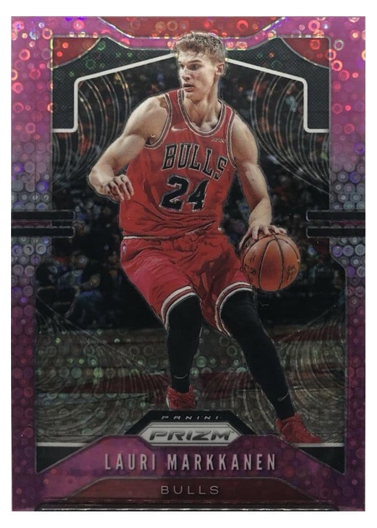 2019-20 Panini Prizm Base Set Lauri Markkanen #63 card