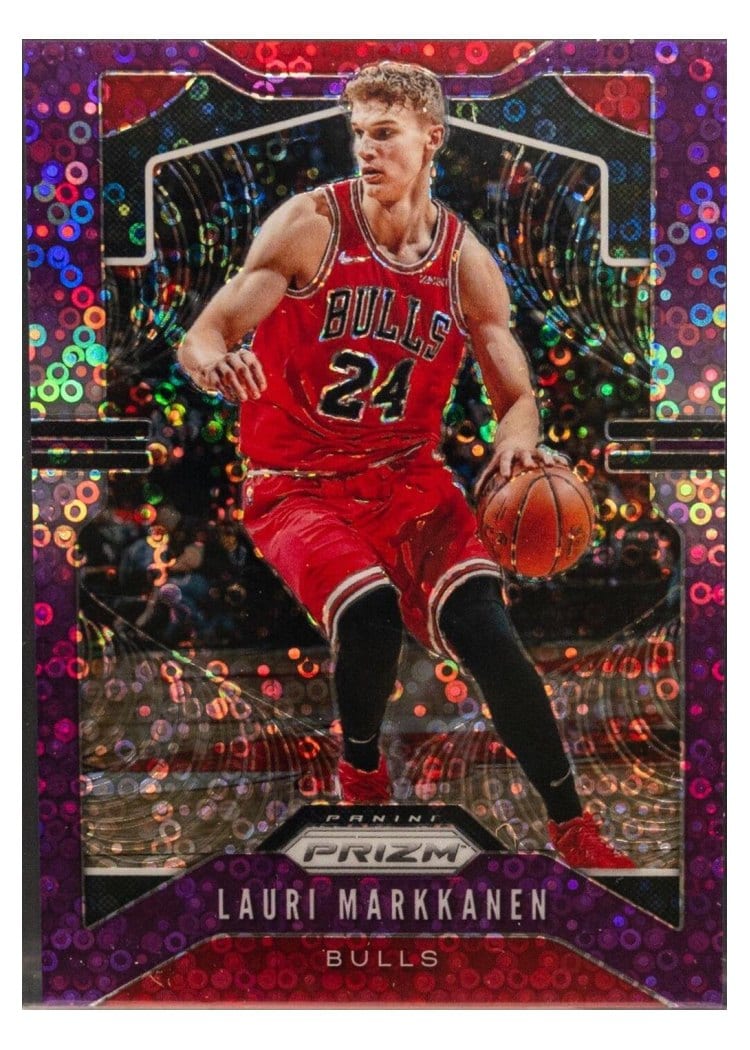 2019-20 Panini Prizm Base Set Lauri Markkanen #63 card