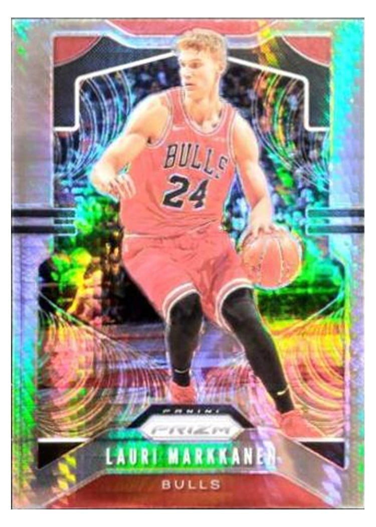 2019-20 Panini Prizm Base Set Lauri Markkanen #63 card