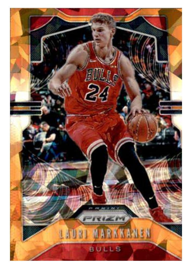 2019-20 Panini Prizm Base Set Lauri Markkanen #63 card