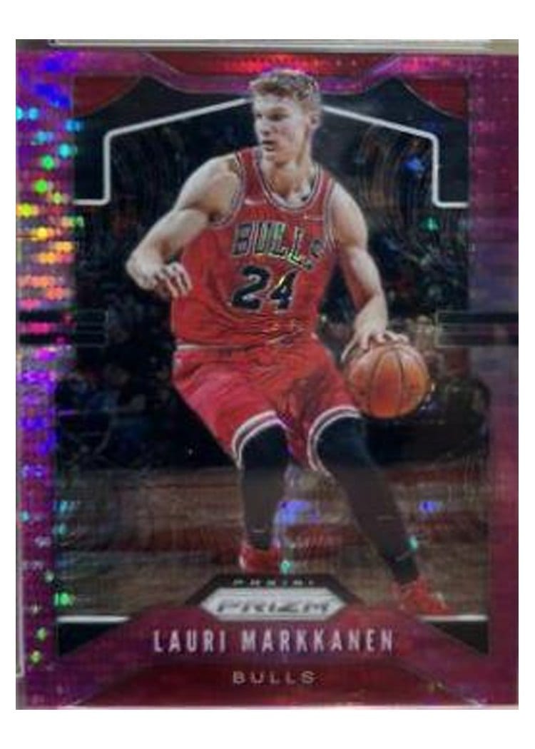 2019-20 Panini Prizm Base Set Lauri Markkanen #63 card
